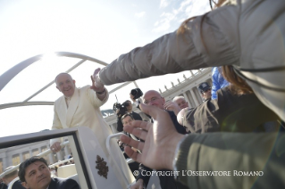 Papst Franziskus Generalaudienz